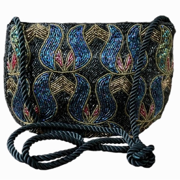 Lennox Handbags - Vintage Beaded Evening Bag